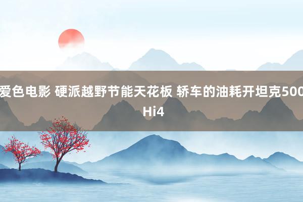爱色电影 硬派越野节能天花板 轿车的油耗开坦克500 Hi4