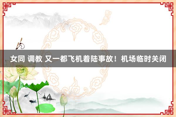 女同 调教 又一都飞机着陆事故！机场临时关闭