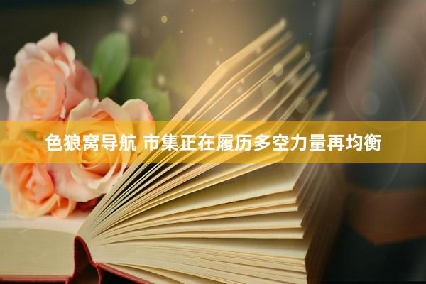 色狼窝导航 市集正在履历多空力量再均衡