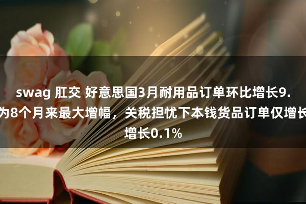 swag 肛交 好意思国3月耐用品订单环比增长9.2%，为8个月来最大增幅，关税担忧下本钱货品订单仅增长0.1%
